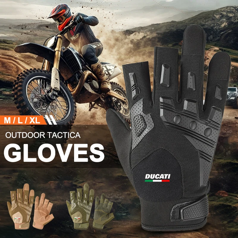 Motorcycle Gloves Outdoor Windproof Anti-skidding Tactical Gloves For Ducati Scrambler Multistrada 950 1100 1260 Sport Monster
Motorcycle Gloves Outdoor Windproof Anti-skidding Tactical Gloves For Ducati Scrambler Multistrada 950 1100 1260 Sport Monster