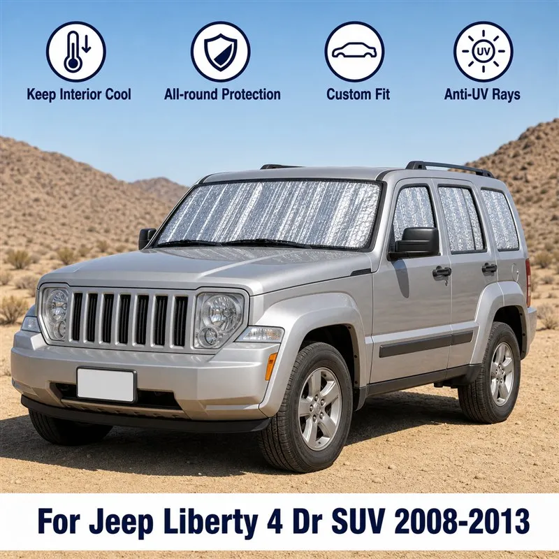 For Jeep Liberty 4 Dr SUV 2008-2013 Full Set Car Window Sunshades UV Block Privacy Heat Insulated Foldable Car Curtain
For Jeep Liberty 4 Dr SUV 2008-2013 Full Set Car Window Sunshades UV Block Privacy Heat Insulated Foldable Car Curtain