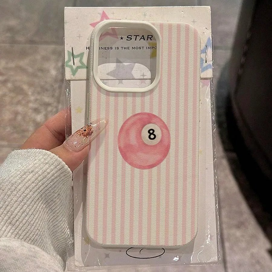 Pink 8 Ball Striped Pattern Phone Case For iPhone 17 Cases iPhone 16 Pro Max XS X XR 11 13 12 14 15 7 8 Plus SE2 Soft TPU Cover
Pink 8 Ball Striped Pattern Phone Case For iPhone 17 Cases iPhone 16 Pro Max XS X XR 11 13 12 14 15 7 8 Plus SE2 Soft TPU Cover