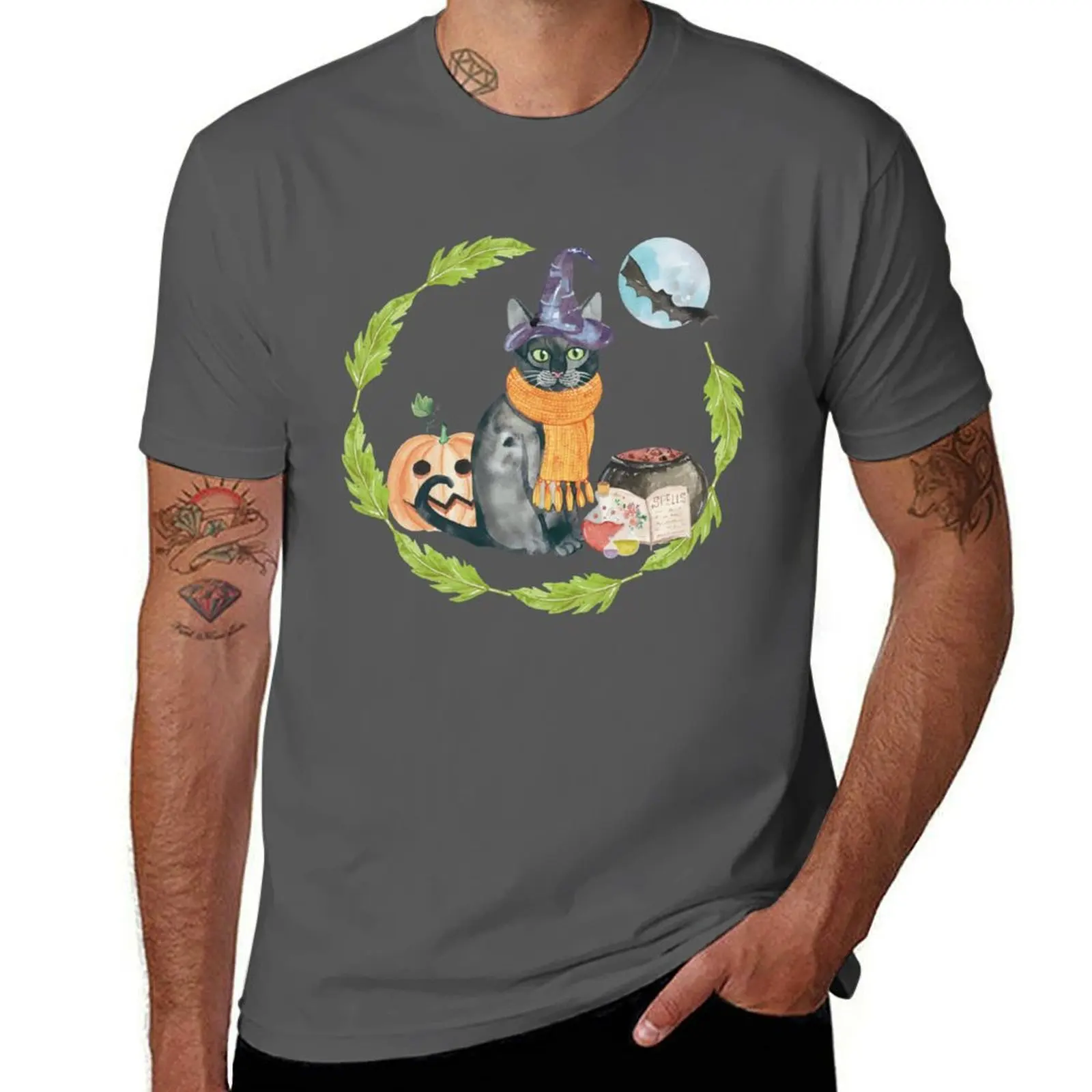 Witch's Familiar T-Shirt luxury designer Short sleeve tee shirts graphic tees new gifts and t-shirts mens t shirts top quality
Witch's Familiar T-Shirt luxury designer Short sleeve tee shirts graphic tees new gifts and t-shirts mens t shirts top quality