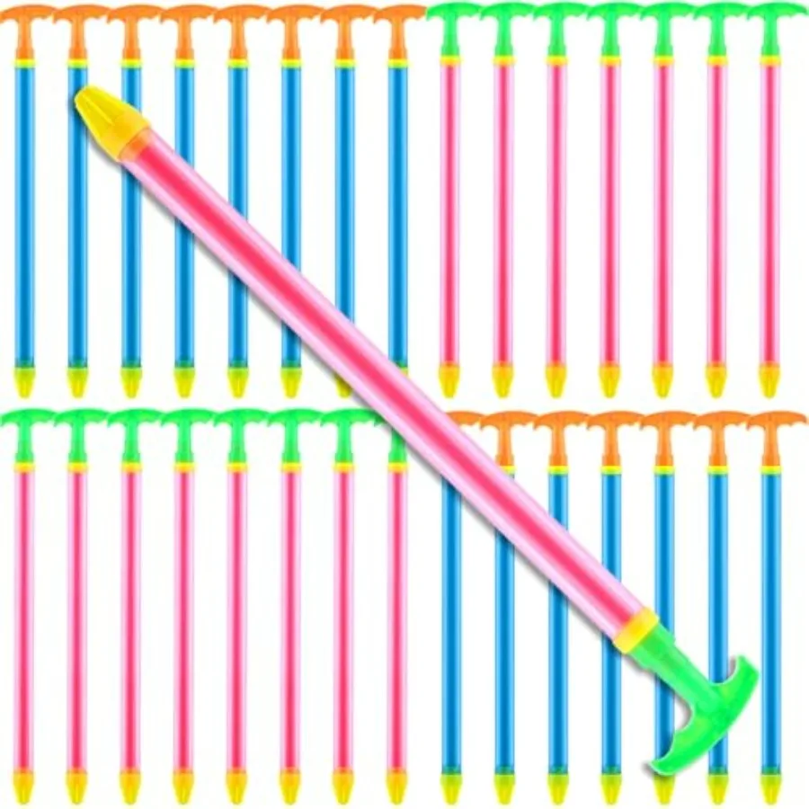 Summer outdoor pool toy: 60 pcs crayon-shaped water guns, plastic, multicolor, 19-inch long-range blasters for backyard beach p
Summer outdoor pool toy: 60 pcs crayon-shaped water guns, plastic, multicolor, 19-inch long-range blasters for backyard beach p
