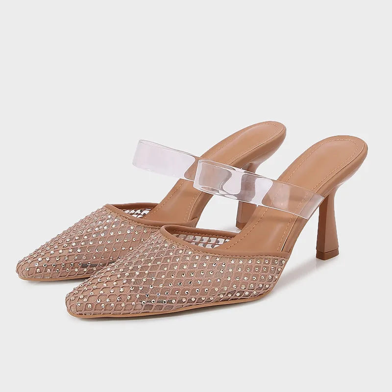 baotou sandals for women 2024new arrival fairy style transparent pointed toe stiletto high heel mules sandals for women outwear
baotou sandals for women 2024new arrival fairy style transparent pointed toe stiletto high heel mules sandals for women outwear