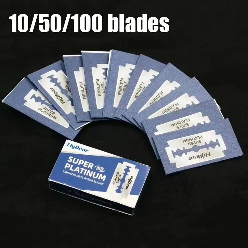 10/50/100blades New Stainless Steel Shaver With Double-Edged Blades, Men'S Safety Shaver, Professional Hairdressing Tool, Shaver
10/50/100blades New Stainless Steel Shaver With Double-Edged Blades, Men'S Safety Shaver, Professional Hairdressing Tool, Shaver