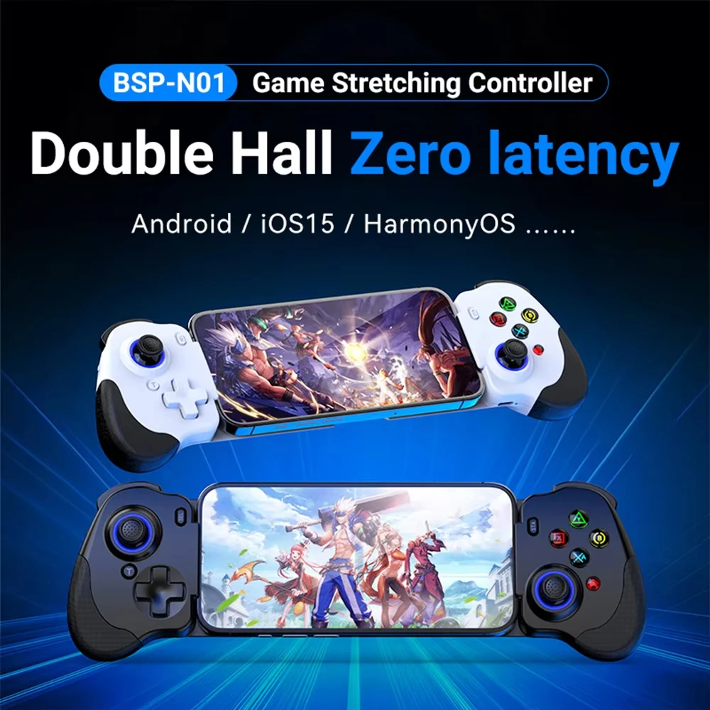 X-T BSP N01 Type-c handheld game controller hall trigger joystick wired connection For android/ios/cloud game streaming joystick
X-T BSP N01 Type-c handheld game controller hall trigger joystick wired connection For android/ios/cloud game streaming joystick