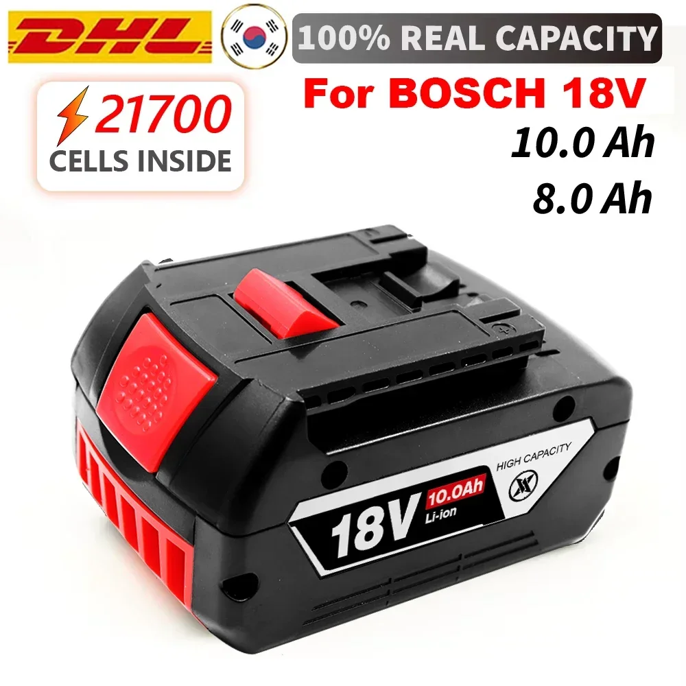 Original For Bosch 18V 10000mAh Professional System Cordless Tool BAT609 BAT618 GBA18V 21700 Battery 18V Replacement Battery
Original For Bosch 18V 10000mAh Professional System Cordless Tool BAT609 BAT618 GBA18V 21700 Battery 18V Replacement Battery