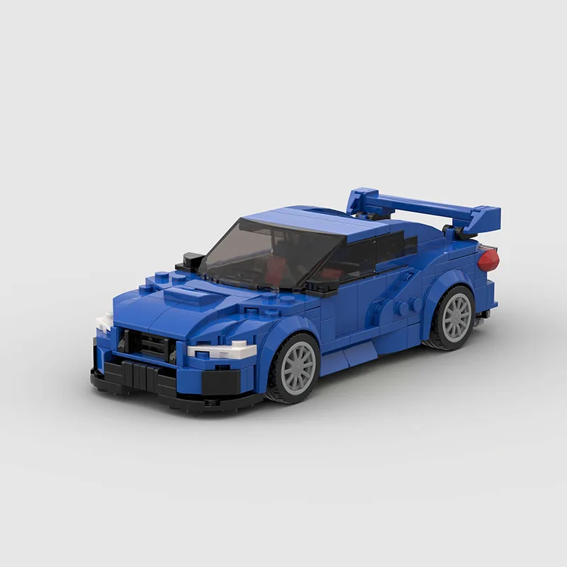 MOC Subarueds Imprezas WRX STi Hatchback Автомобильные строительные блоки Модель Speed Champions Городские гонки Всемирно известная модель автомобиля
MOC Subarueds Imprezas WRX STi Hatchback Автомобильные строительные блоки Модель Speed Champions Городские гонки Всемирно известная модель автомобиля