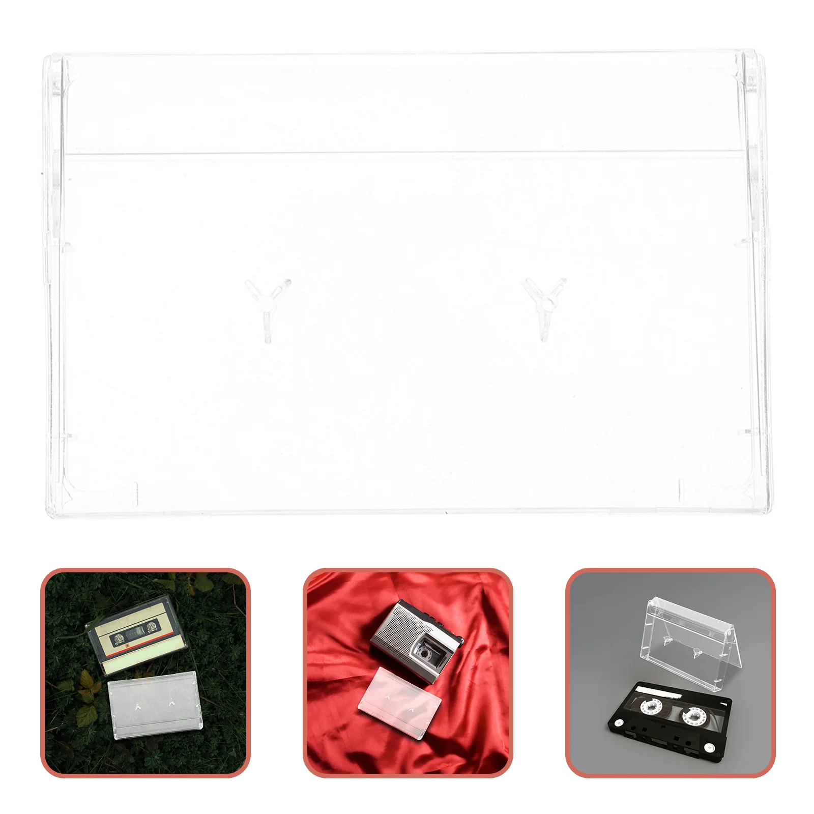 2 PCS Audio Storage Containers Cassettes Tape Holders Organizers Cases Blank Voice Tapes
2 PCS Audio Storage Containers Cassettes Tape Holders Organizers Cases Blank Voice Tapes