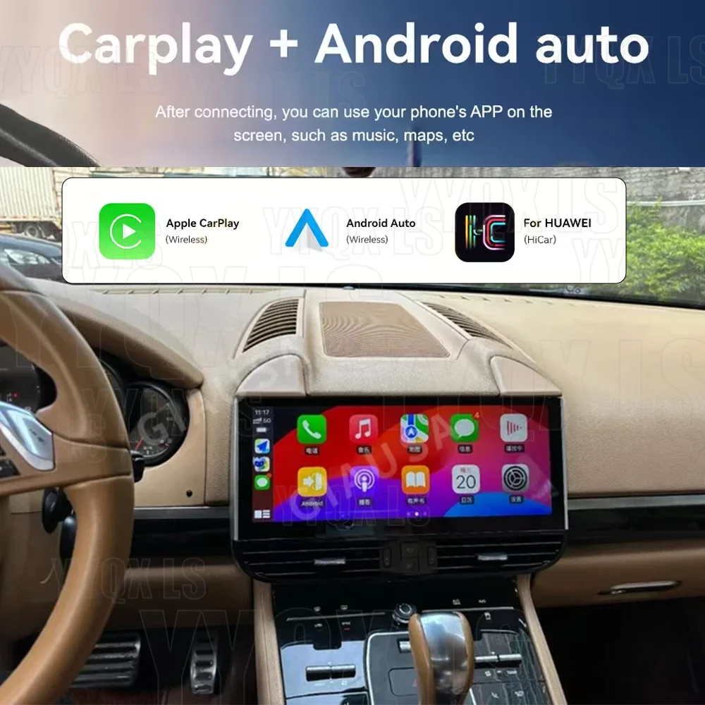 12.3 Screen For Porsche Cayenne 2011-2017 Car Multimedia Video Player GPS Navigation Radio Stereo CARPLAY Android 14 Autoradio
12.3 Screen For Porsche Cayenne 2011-2017 Car Multimedia Video Player GPS Navigation Radio Stereo CARPLAY Android 14 Autoradio