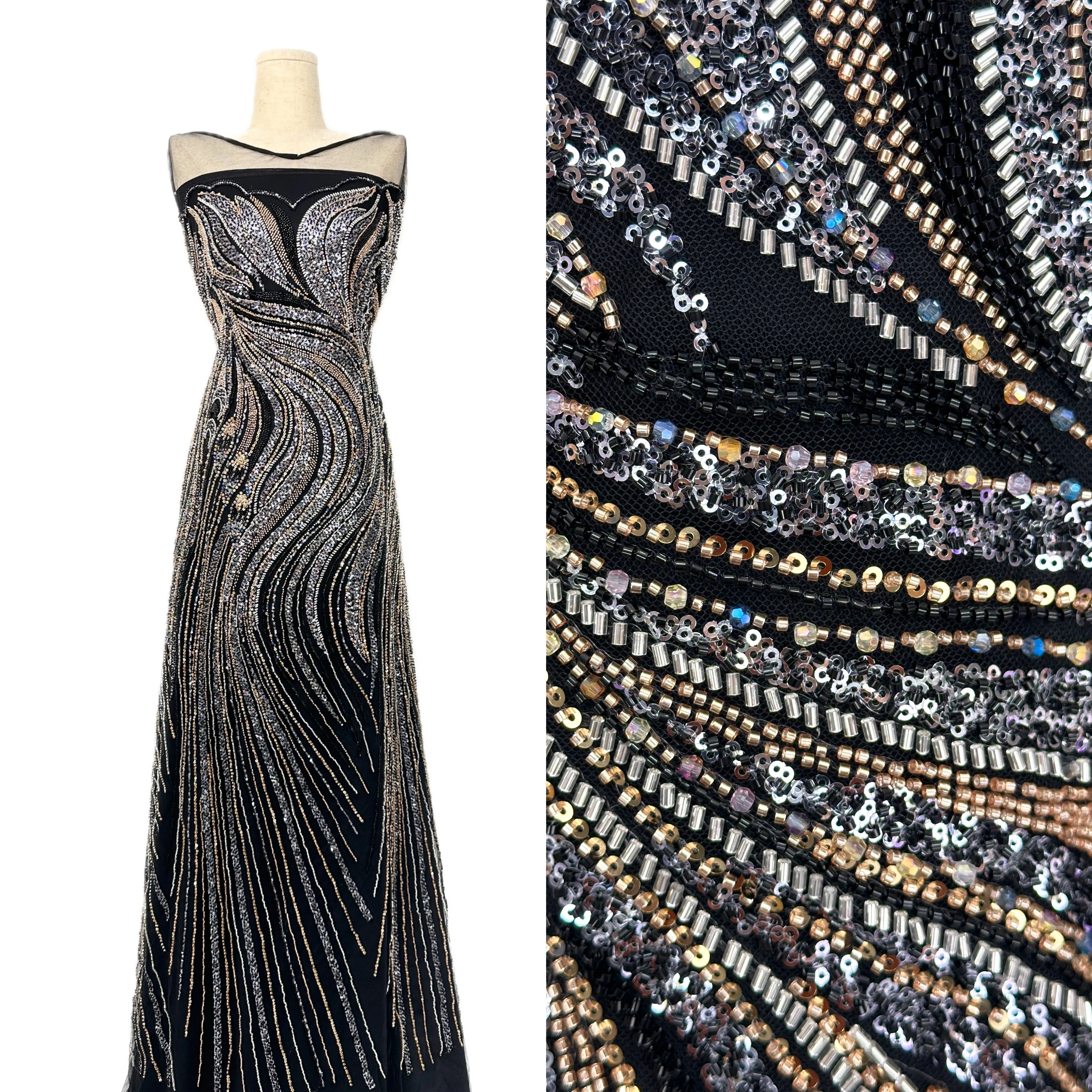 African Bridal Groom Lace Fabric with Sequins Mesh for Nigerian Wedding Dresses French Party Gowns Sewing Material
African Bridal Groom Lace Fabric with Sequins Mesh for Nigerian Wedding Dresses French Party Gowns Sewing Material