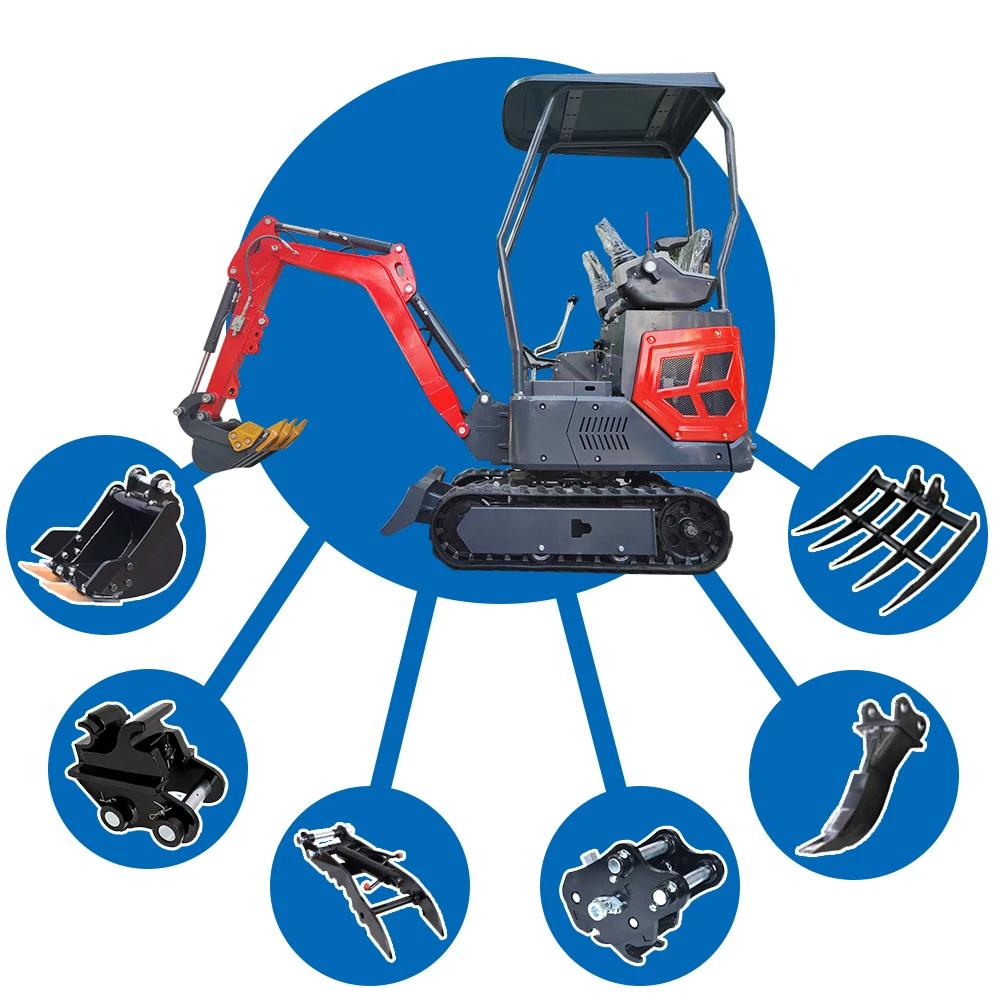 Customized Hot Sale Cheap Price Mini Excavator Small Digger Crawler Excavator for Sale
Customized Hot Sale Cheap Price Mini Excavator Small Digger Crawler Excavator for Sale