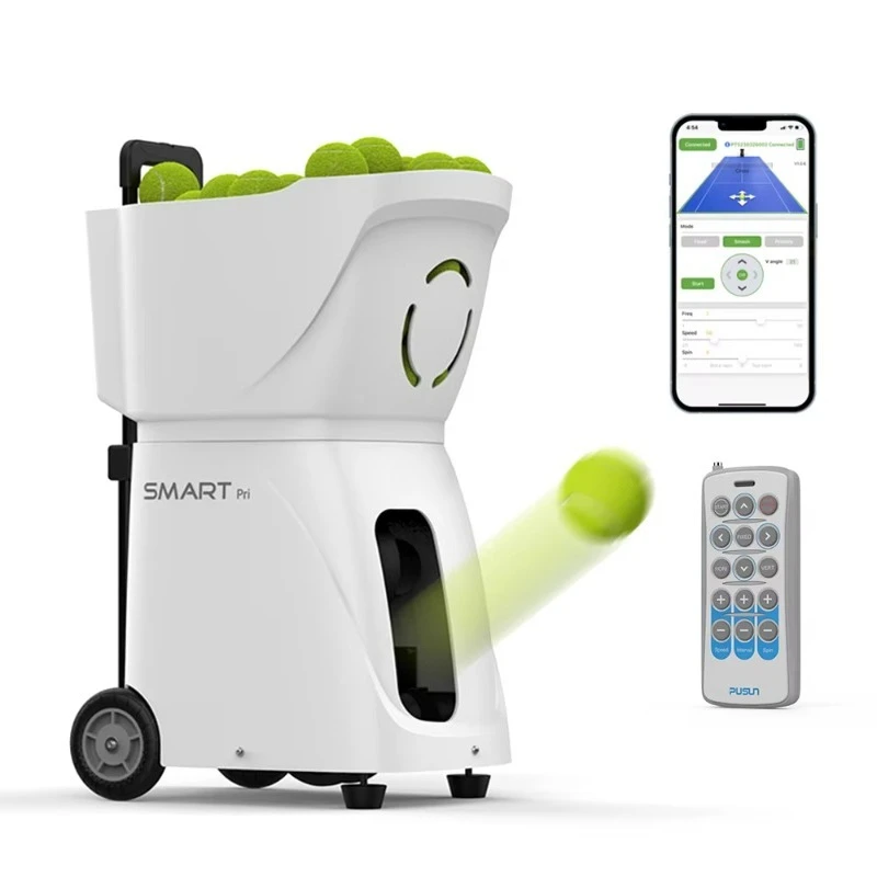 APP Controlled Tennis Ball Machine Outdoor Indoor Training Shooting Equipment for Stadium/Sports Ground
APP Controlled Tennis Ball Machine Outdoor Indoor Training Shooting Equipment for Stadium/Sports Ground