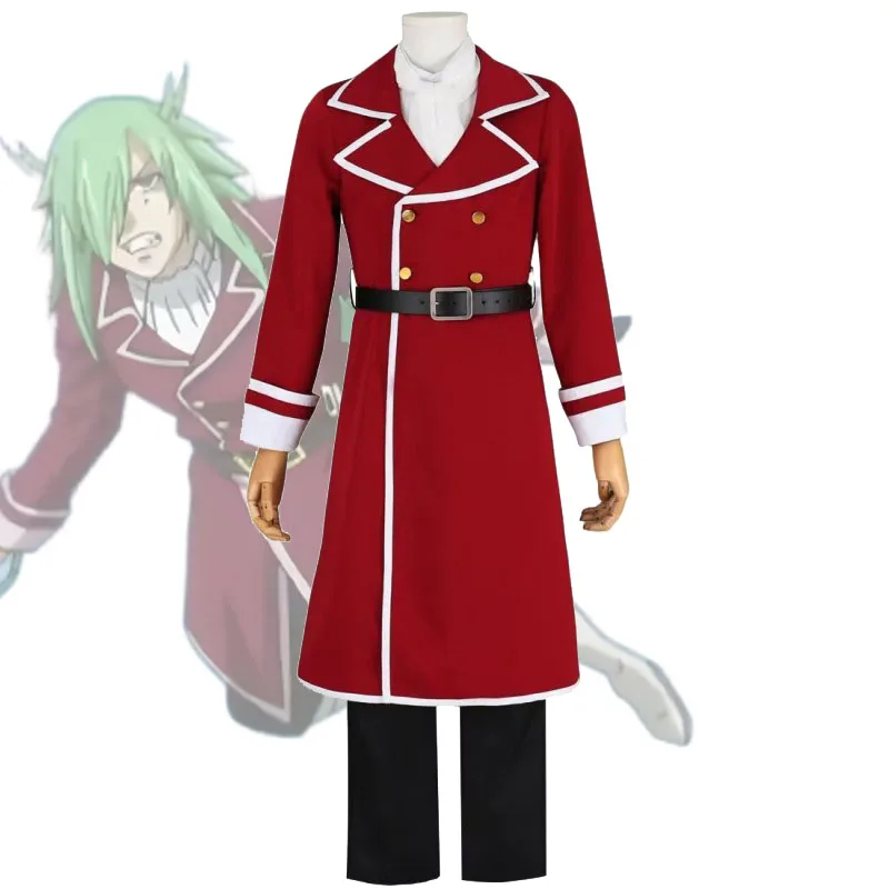 Fairy Tail Freed Justine Cosplay Costume S-class Mage Dark Uniform Suit Raijinshu Captain Freed's Stage Costumes Adult Size
Fairy Tail Freed Justine Cosplay Costume S-class Mage Dark Uniform Suit Raijinshu Captain Freed's Stage Costumes Adult Size
