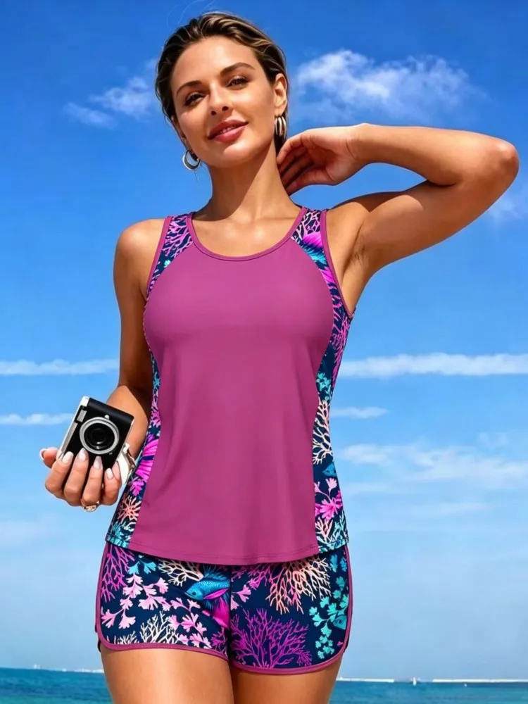 Swimwear Women Swimsuit Sexy Tankini New Push Up Bikinis Set Brazilian Bathing Suit Beachwear Biquini Two Piece Suits 2026
Swimwear Women Swimsuit Sexy Tankini New Push Up Bikinis Set Brazilian Bathing Suit Beachwear Biquini Two Piece Suits 2026