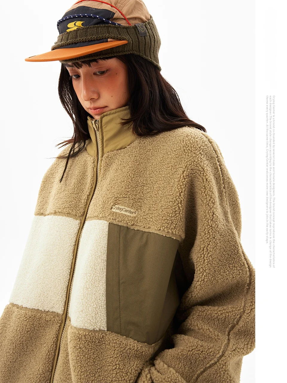 Loose Fit Lamb Velvet Stand Collar Jacket Outdoor Polyester Fleece Coat CryingCenter Brand Unisex Long Sleeve Zipper Closure
Loose Fit Lamb Velvet Stand Collar Jacket Outdoor Polyester Fleece Coat CryingCenter Brand Unisex Long Sleeve Zipper Closure