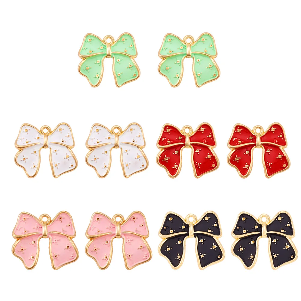 1 Set Alloy Enamel Bowknot Charms for Cute Girl Jewelry Making Handmade Necklace Bracelet Earrings Key Chain Accessories Gifts
1 Set Alloy Enamel Bowknot Charms for Cute Girl Jewelry Making Handmade Necklace Bracelet Earrings Key Chain Accessories Gifts