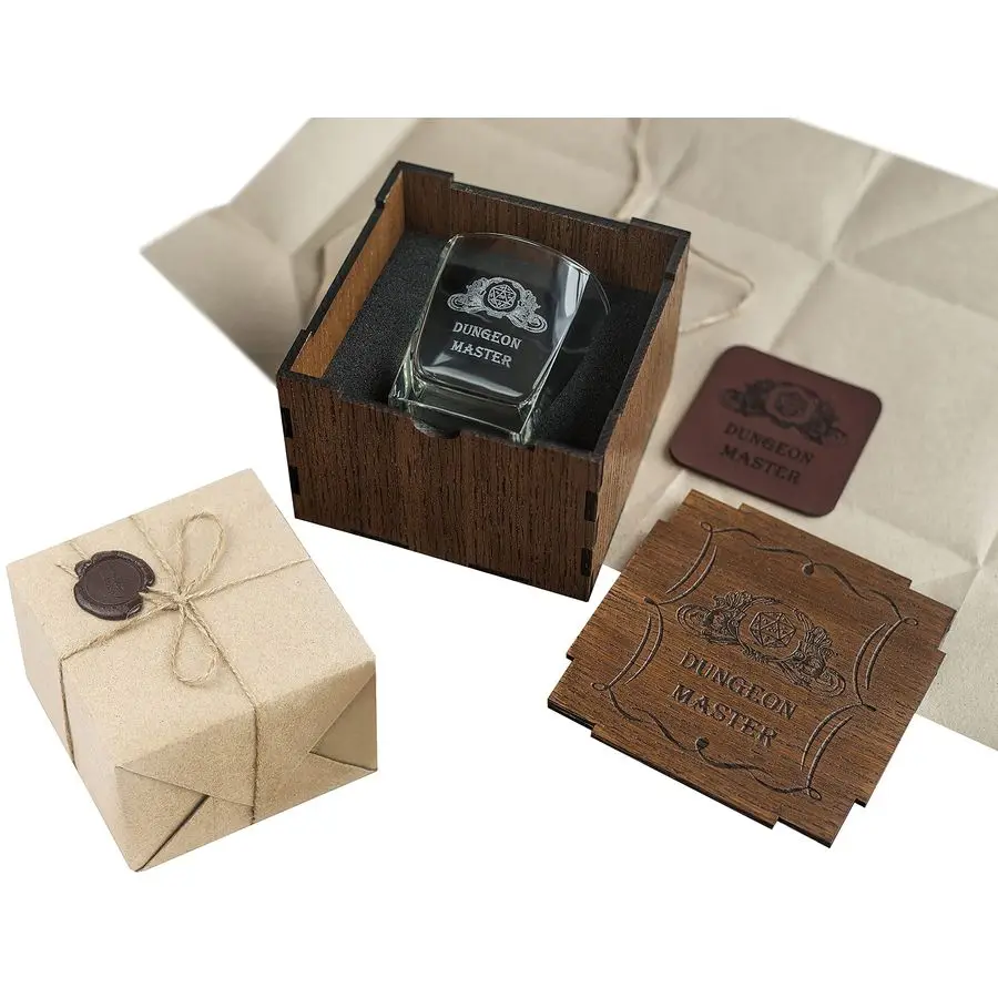 Master gift, Whisky Glass with Gift wooden Box, fullgrain leather coaster, dragons gifts for men and women unique. Dungeons whis
Master gift, Whisky Glass with Gift wooden Box, fullgrain leather coaster, dragons gifts for men and women unique. Dungeons whis