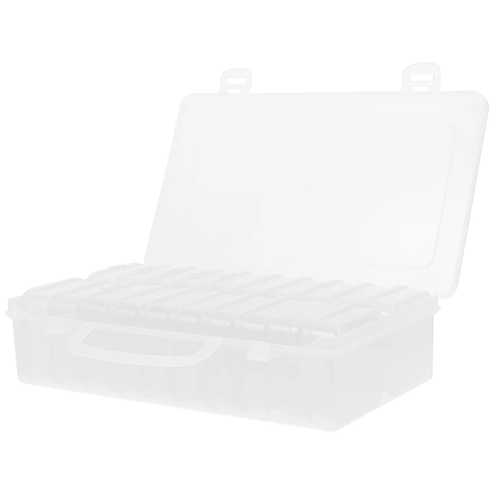 Durable Plastic Bead Organizer Box Transparent Multi-Grid Jewelry Buttons DIY Storage Container Empty Box Empty
Durable Plastic Bead Organizer Box Transparent Multi-Grid Jewelry Buttons DIY Storage Container Empty Box Empty