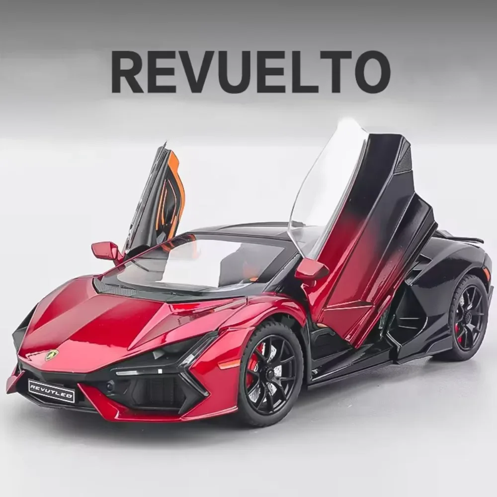 1:24 Revuelto Sian Toys Car Diecast Alloy Models Sports Cars 4 Doors Opened Sound Light Pull Back Front Wheel Steering Ornaments
1:24 Revuelto Sian Toys Car Diecast Alloy Models Sports Cars 4 Doors Opened Sound Light Pull Back Front Wheel Steering Ornaments