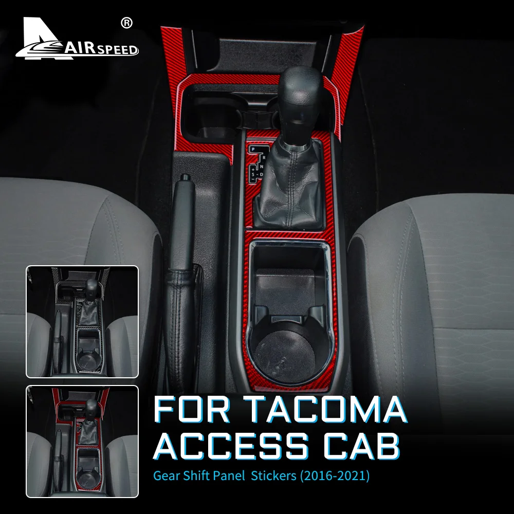 Real Soft Carbon Fiber for Toyota Tacoma 2016 2017 2018 2019 2020 2021 Interior Central Control Gear Shift Sticker Accessories
Real Soft Carbon Fiber for Toyota Tacoma 2016 2017 2018 2019 2020 2021 Interior Central Control Gear Shift Sticker Accessories