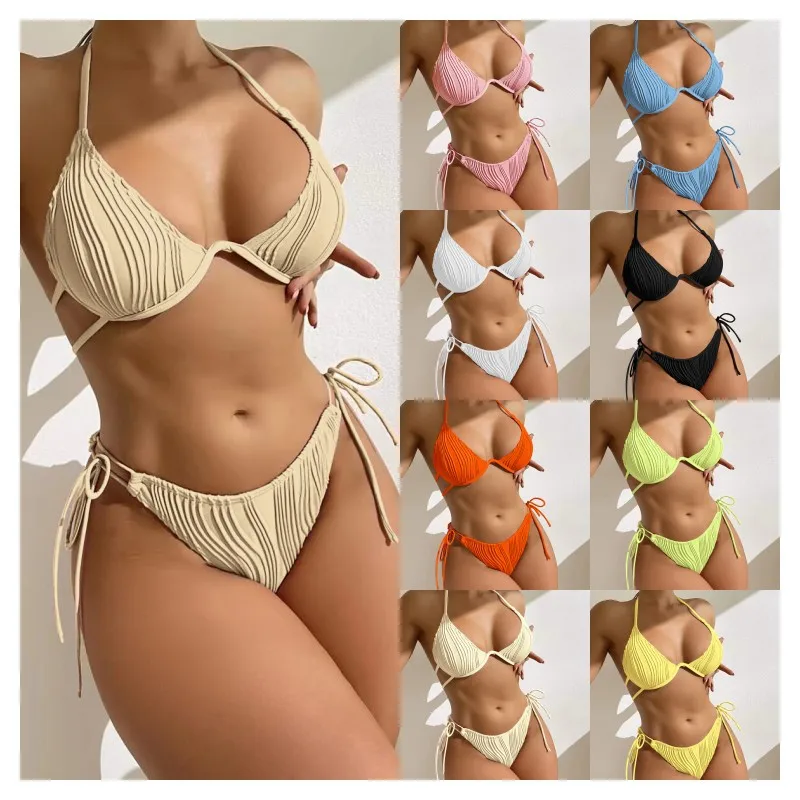 Пуш-ап бикини с лямкой на шее, женский купальник с высокой талией, женский купальный костюм, купальный костюм, пляжная одежда, женская одежда
Пуш-ап бикини с лямкой на шее, женский купальник с высокой талией, женский купальный костюм, купальный костюм, пляжная одежда, женская одежда