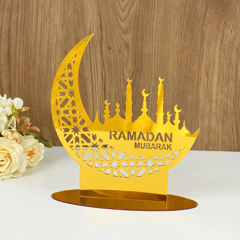 Eid Mubarak Gold Acrylic Ornament Hollow Out Ramadan Kareem Decoration Home Muslim Islamic Festival Party Supplies Eid Al Adha
Eid Mubarak Gold Acrylic Ornament Hollow Out Ramadan Kareem Decoration Home Muslim Islamic Festival Party Supplies Eid Al Adha