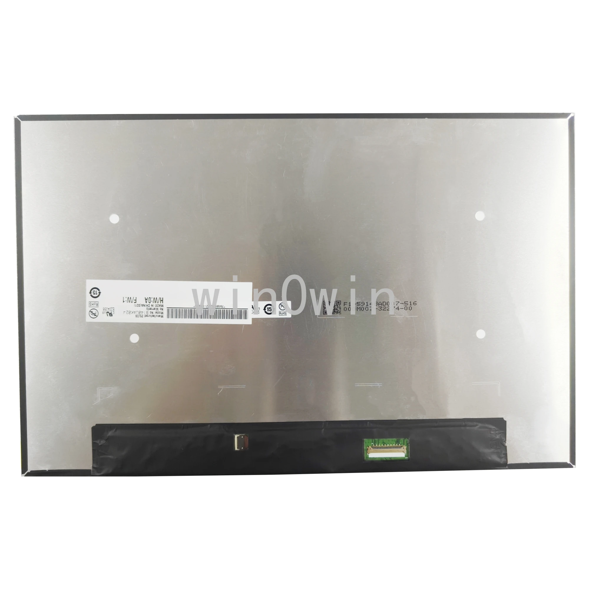 B140UAK02.J 14,0-дюймовый IPS ЖК-экран для ноутбука, сменная матрица панели дисплея
B140UAK02.J 14,0-дюймовый IPS ЖК-экран для ноутбука, сменная матрица панели дисплея