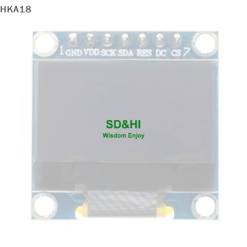 0.96 Inch OLED Display Module I2C IIC Serial White Screen 128x64 SSD1306 Driver Board Compatible With ESP32 STM32
0.96 Inch OLED Display Module I2C IIC Serial White Screen 128x64 SSD1306 Driver Board Compatible With ESP32 STM32