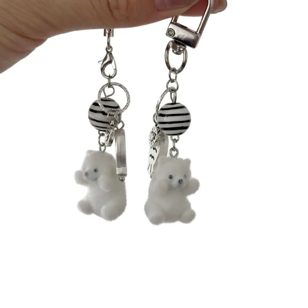 Fashion Polar Bear Keychain Cute Kawaii Couples Keychain 3D Cartoon Keychain Gift
Fashion Polar Bear Keychain Cute Kawaii Couples Keychain 3D Cartoon Keychain Gift