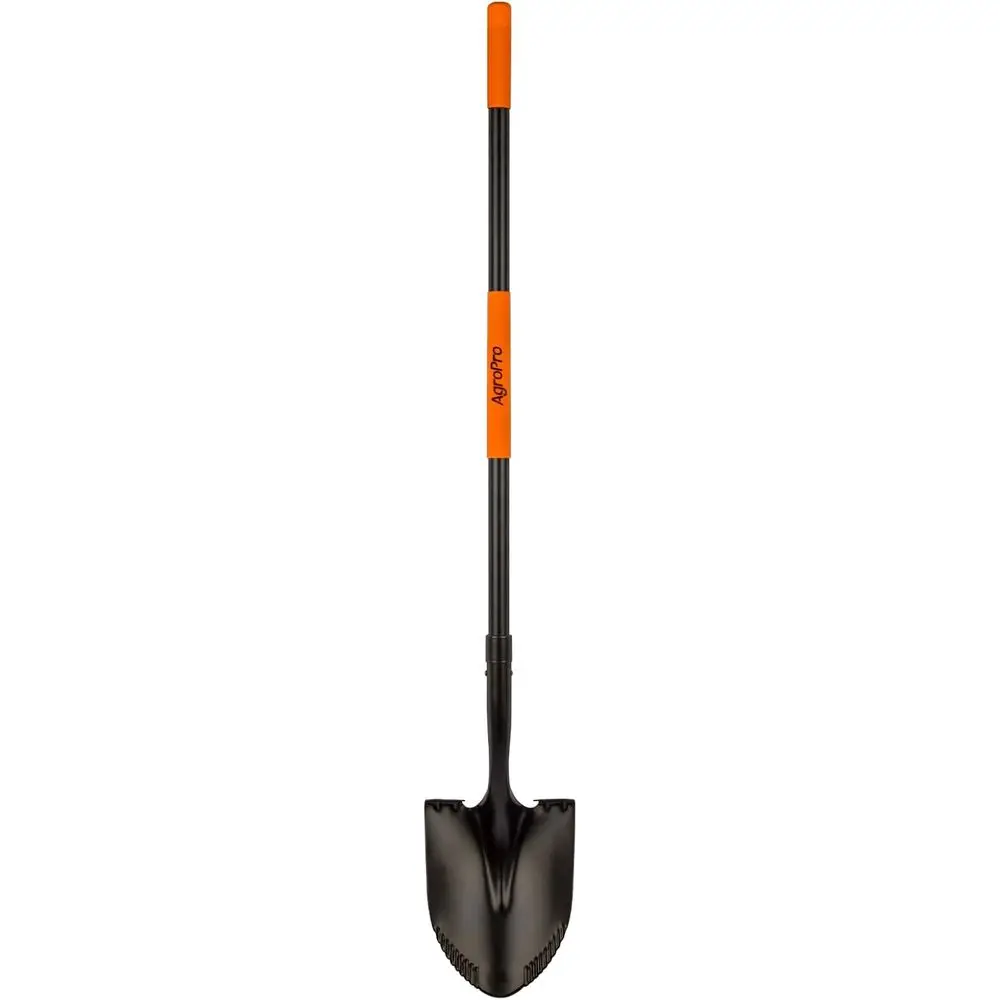 Heavy Duty Shovel, 58 Inches, Black, High Carbon Steel, iberglass Handle, ern Style
Heavy Duty Shovel, 58 Inches, Black, High Carbon Steel, iberglass Handle, ern Style