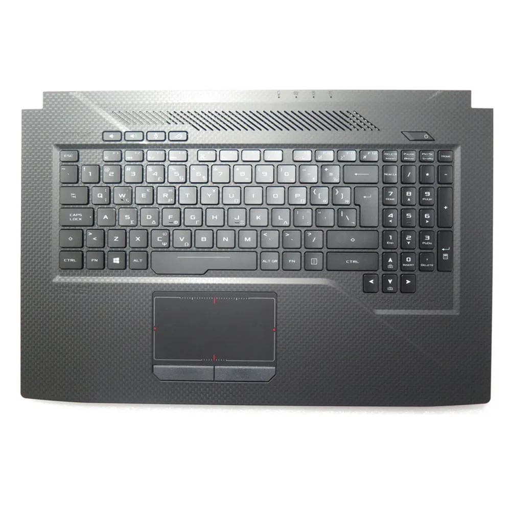 PalmRest&GK/UK keyboard For ASUS GL703GS GL703GM 90NR00E1-R31GR1 90NR00E1-R31UK1 Black Top Case With RGB 4-ZONE Backlit
PalmRest&GK/UK keyboard For ASUS GL703GS GL703GM 90NR00E1-R31GR1 90NR00E1-R31UK1 Black Top Case With RGB 4-ZONE Backlit