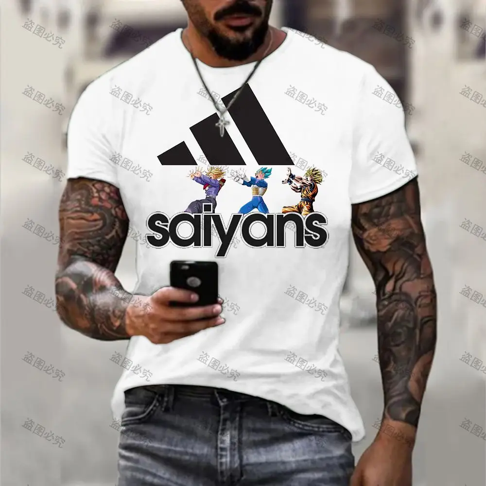 Dragon Ball Z Hip Hop T Shirt for Men Super Saiya Goku Fashion T-shirt Clothing High Quality Trend Essentials Men's Short Sleeve
Dragon Ball Z Hip Hop T Shirt for Men Super Saiya Goku Fashion T-shirt Clothing High Quality Trend Essentials Men's Short Sleeve