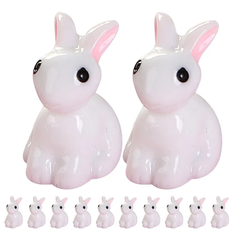 15 Pcs Miniature Rabbit Figurines White Resin Craft Bunny Statues Micro Landscape Ornament Animal Decor Garden Tiny Statues
15 Pcs Miniature Rabbit Figurines White Resin Craft Bunny Statues Micro Landscape Ornament Animal Decor Garden Tiny Statues