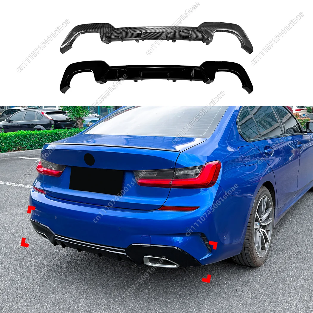 Glossy Black Car Rear Bumper Lower Diffuser Cover For BMW 3 Series G20 2019 2020 2021 2022 Pre-LCI MP Style High-Quality Tuning
Glossy Black Car Rear Bumper Lower Diffuser Cover For BMW 3 Series G20 2019 2020 2021 2022 Pre-LCI MP Style High-Quality Tuning