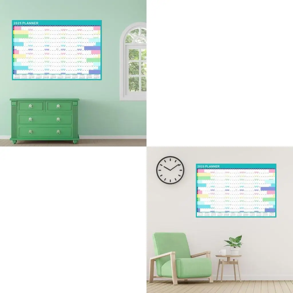 2025 Full Year to View Calendar, 90x60cm 2025 Wall Calendar Yearly Planner, Office Work Organiser Planner
2025 Full Year to View Calendar, 90x60cm 2025 Wall Calendar Yearly Planner, Office Work Organiser Planner