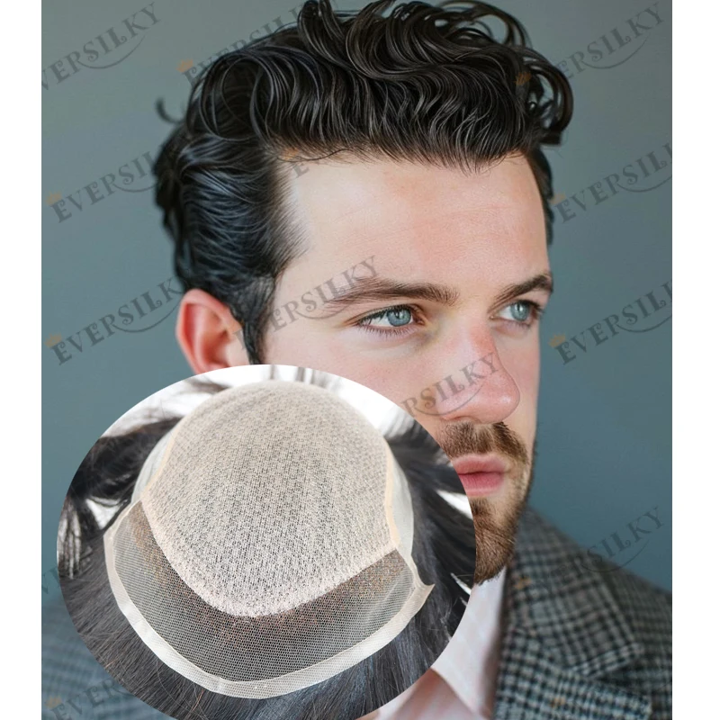 Натуральная линия волос, необнаружимые, 100% человеческие волосы, шелковая основа, кружевные передние мужские парики, прочный шелковый верх, настоящая кожа, мужские шиньоны
Натуральная линия волос, необнаружимые, 100% человеческие волосы, шелковая основа, кружевные передние мужские парики, прочный шелковый верх, настоящая кожа, мужские шиньоны