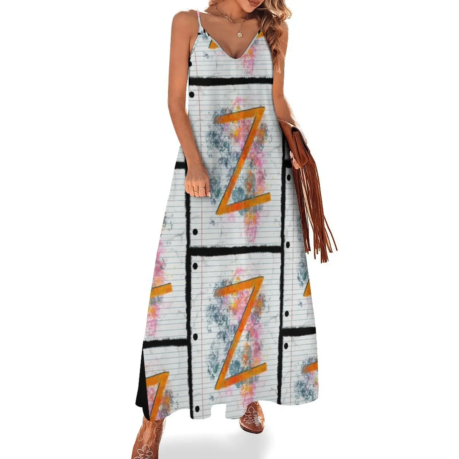 Notebook Page Artful Z Sleeveless Dress elegant party dresses for women 2025 long dresses for women Dress
Notebook Page Artful Z Sleeveless Dress elegant party dresses for women 2025 long dresses for women Dress