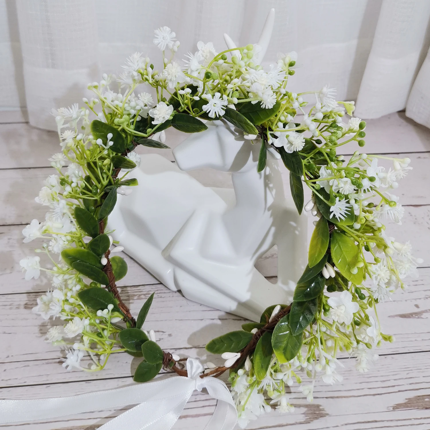 Gypsophila Flowers Crown Headbands Women Hair Accessories Wedding Headwear Crown Headband Hat Decoration Girls Floral Garlands
Gypsophila Flowers Crown Headbands Women Hair Accessories Wedding Headwear Crown Headband Hat Decoration Girls Floral Garlands