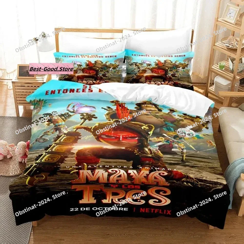 Maya and the Three Bedding Set Single Twin Full Queen King Size Bed Set Aldult Kid Bedroom Duvetcover Sets 3D Print Anime 2022
Maya and the Three Bedding Set Single Twin Full Queen King Size Bed Set Aldult Kid Bedroom Duvetcover Sets 3D Print Anime 2022