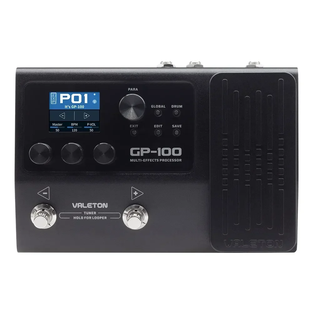 Valeton GP100 Electric Guitar Comprehensive Effects Acoustic Guitar Bass Drum Machine Rhythm Pedal Guitar Effects
Valeton GP100 Electric Guitar Comprehensive Effects Acoustic Guitar Bass Drum Machine Rhythm Pedal Guitar Effects