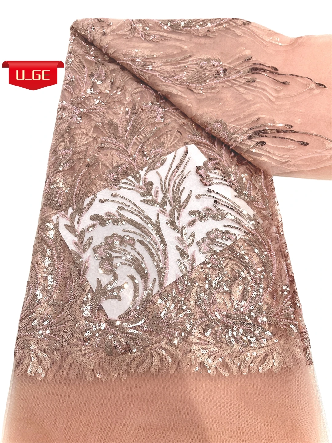 2025Latest Austria Best Quality Elegant Delicate Soft Sequin Tulle lace with Stones Fabric For Wedding Evening Dress U_GE5679
2025Latest Austria Best Quality Elegant Delicate Soft Sequin Tulle lace with Stones Fabric For Wedding Evening Dress U_GE5679