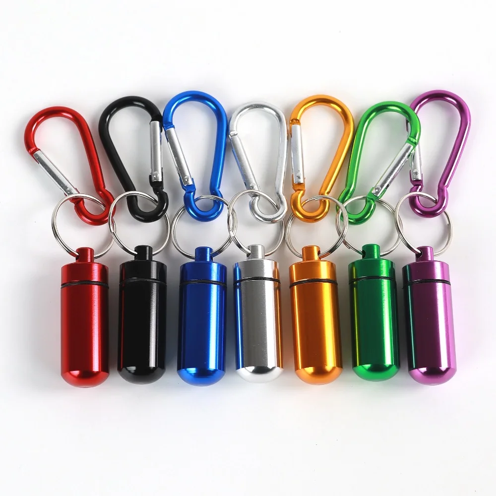 Hot Premuim Portable Mini Waterproof Aluminum Pill Box Cases Container Organizer Storage for Vitamin Fish Oils Keychain Earplug
Hot Premuim Portable Mini Waterproof Aluminum Pill Box Cases Container Organizer Storage for Vitamin Fish Oils Keychain Earplug