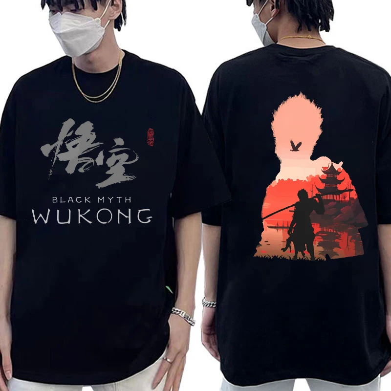 New Game Black Myth: Wukong Graphic Print Shirt Tees Summer T-shirt Short Sleeve Women Men Fashion Personality Casual Tops
New Game Black Myth: Wukong Graphic Print Shirt Tees Summer T-shirt Short Sleeve Women Men Fashion Personality Casual Tops