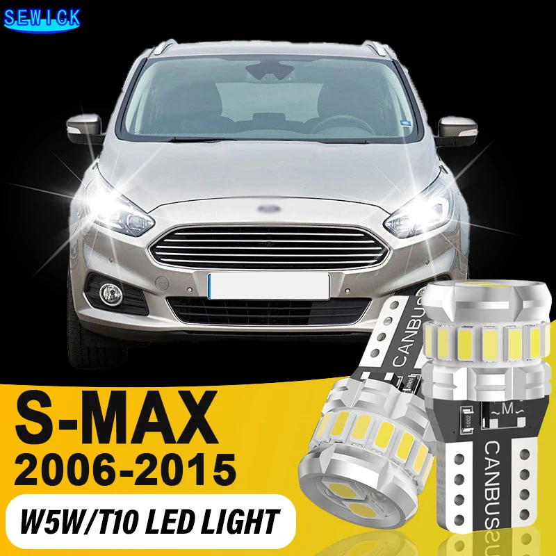2x T10 LED Bulbd Canbus Error Free Car Wedge Side Signal Dome License Plate Lights For Ford S-MAX 2006 2007 2008 2009 2010-2015
2x T10 LED Bulbd Canbus Error Free Car Wedge Side Signal Dome License Plate Lights For Ford S-MAX 2006 2007 2008 2009 2010-2015