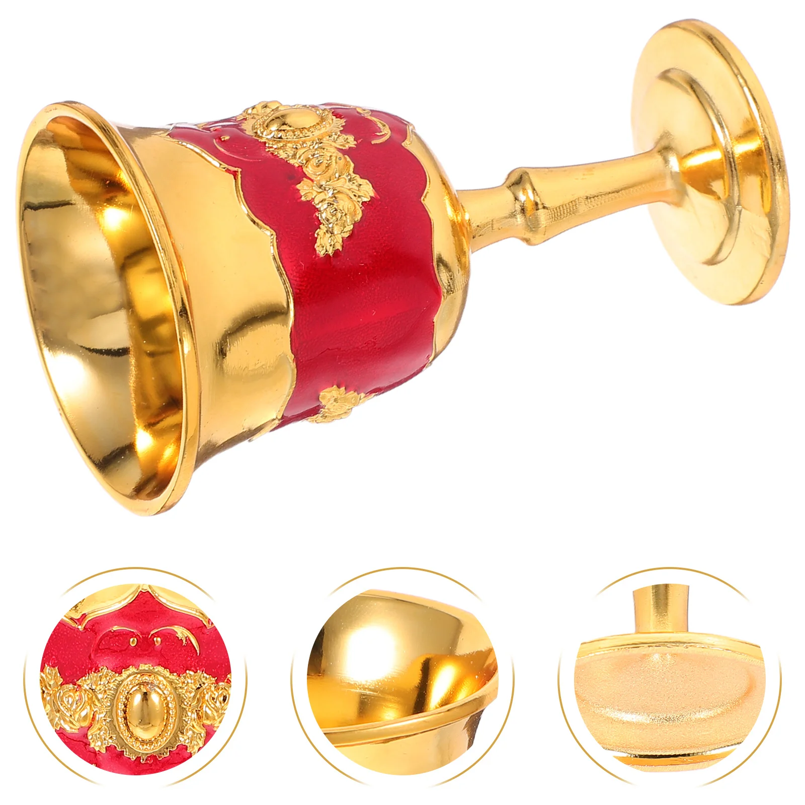 Zinc Alloy Chinese Liquor Cup Stemmed Elegant Goblet Professional Tasting Retro Drinkware for Home Party Decoration
Zinc Alloy Chinese Liquor Cup Stemmed Elegant Goblet Professional Tasting Retro Drinkware for Home Party Decoration