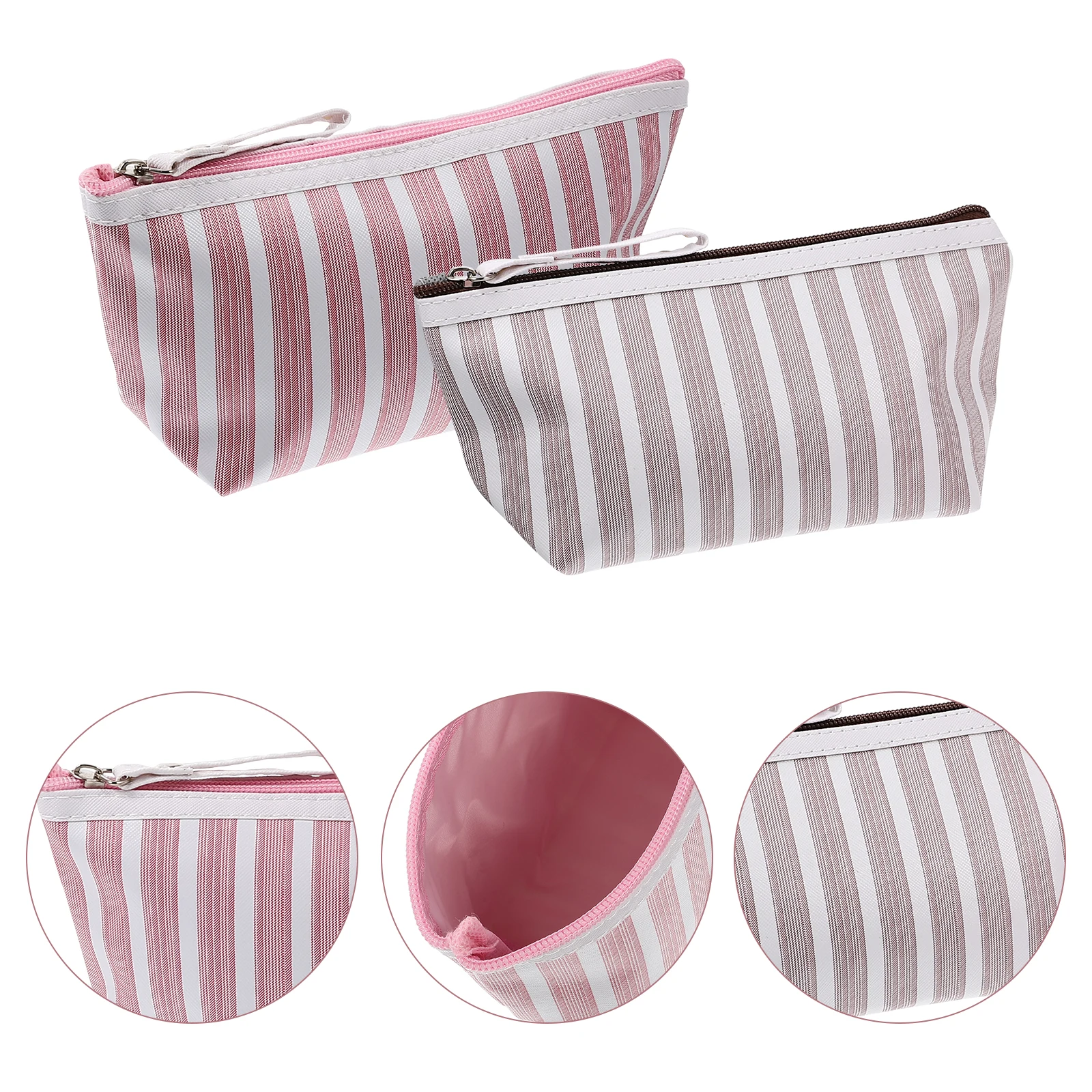 2Pcs Handbag Travel Organizer Toiletries Pouch Beauty Flight Attendant Essentials Wash Bag Storage Holder Retro Stripe
2Pcs Handbag Travel Organizer Toiletries Pouch Beauty Flight Attendant Essentials Wash Bag Storage Holder Retro Stripe