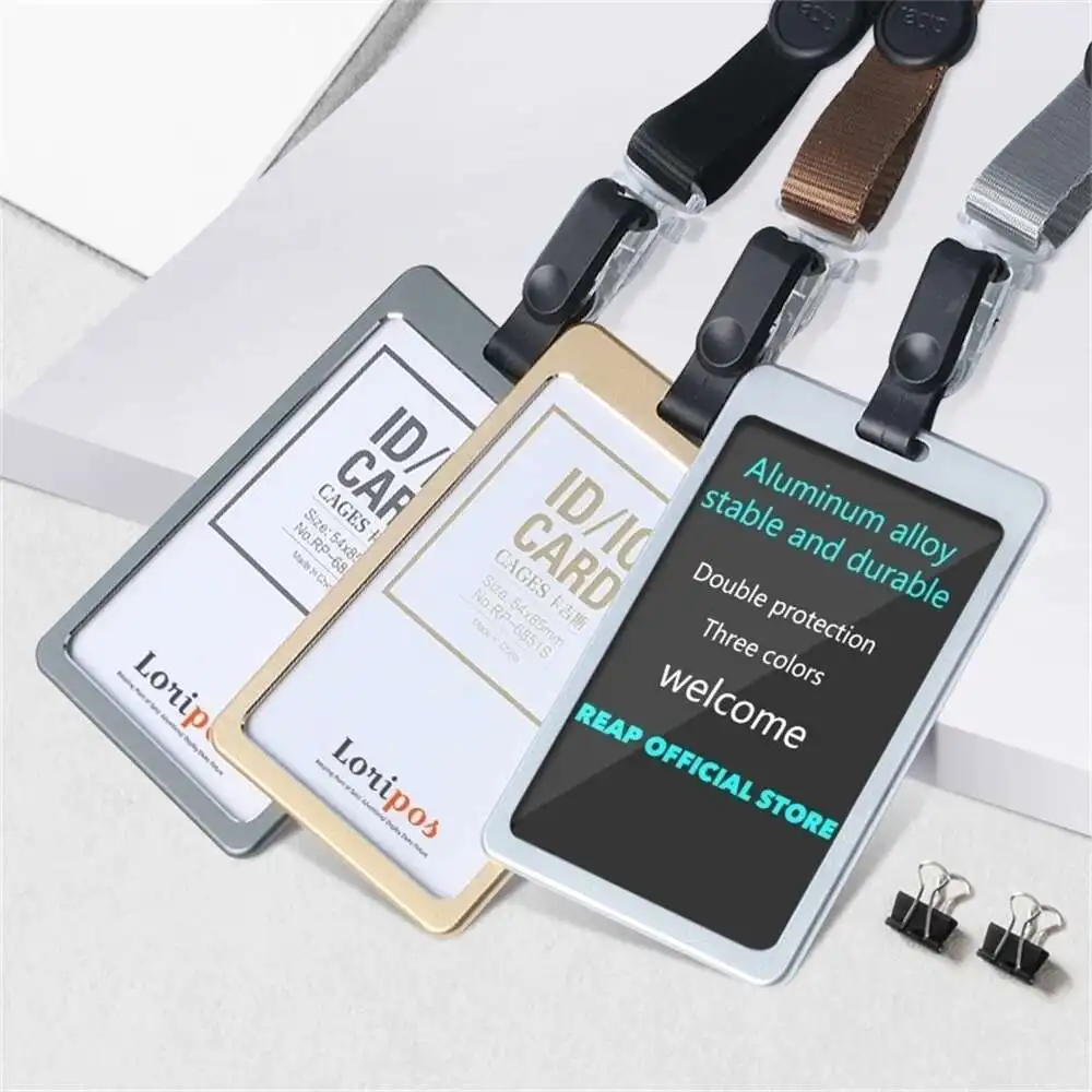 Aluminium Alloy Card Holder Employee Name Id Card Cover Metal Work Certificate Identity Badge Id Business Case
Aluminium Alloy Card Holder Employee Name Id Card Cover Metal Work Certificate Identity Badge Id Business Case