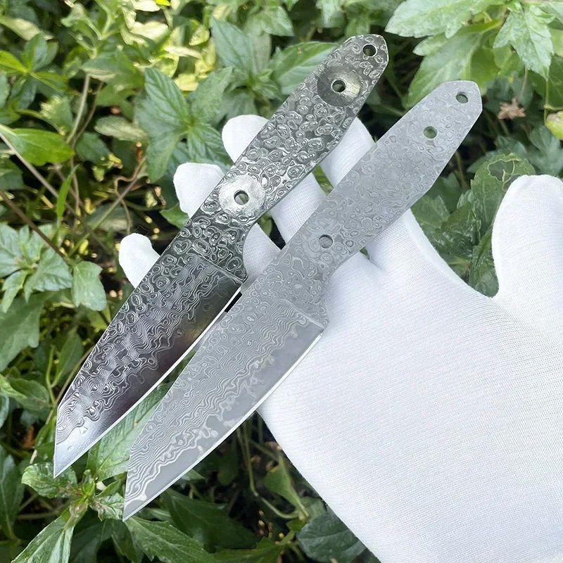 VG10 Damascus Steel Fixed Blade Knife Blanks Household DIY Semi-finished Knifes Embryo For Outdoor Camping Survival
VG10 Damascus Steel Fixed Blade Knife Blanks Household DIY Semi-finished Knifes Embryo For Outdoor Camping Survival