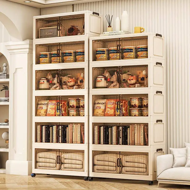 Foldable Multi-layer Storage Cabinet Child Clothes Storage Box No-installation Toy Organizer Basket Home Organization
Foldable Multi-layer Storage Cabinet Child Clothes Storage Box No-installation Toy Organizer Basket Home Organization