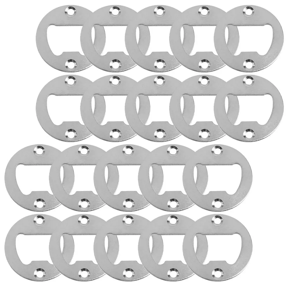 20pcs Bottle Opener Inserts Diy Craft Kit Round Edge Accessory For Home Bar Party Use Kitchen Bar Tool
20pcs Bottle Opener Inserts Diy Craft Kit Round Edge Accessory For Home Bar Party Use Kitchen Bar Tool