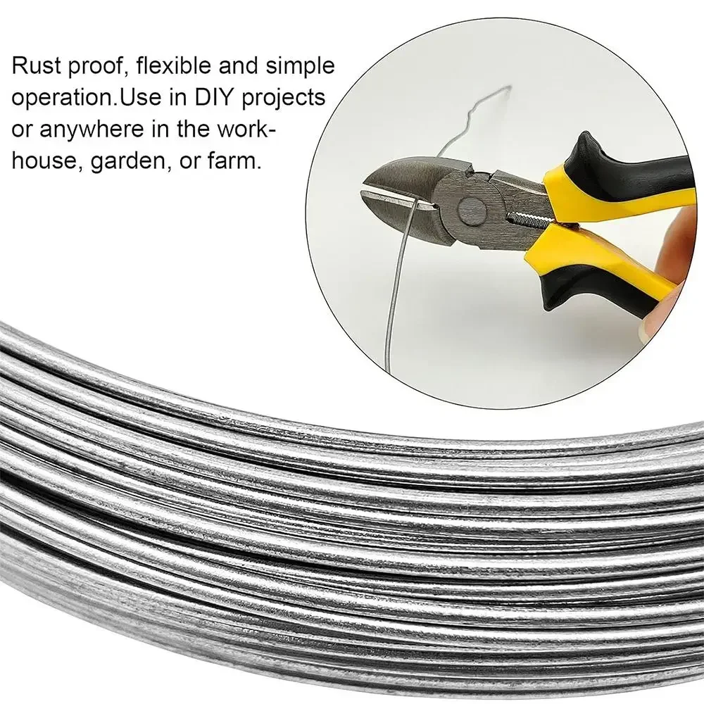 304 Stainless Steel Wire 0.1-3mm (Soft/Hard) for Tying, Welding, Framing & Crafts
304 Stainless Steel Wire 0.1-3mm (Soft/Hard) for Tying, Welding, Framing & Crafts